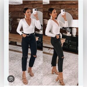 Abercrombie high rise skinny curve love